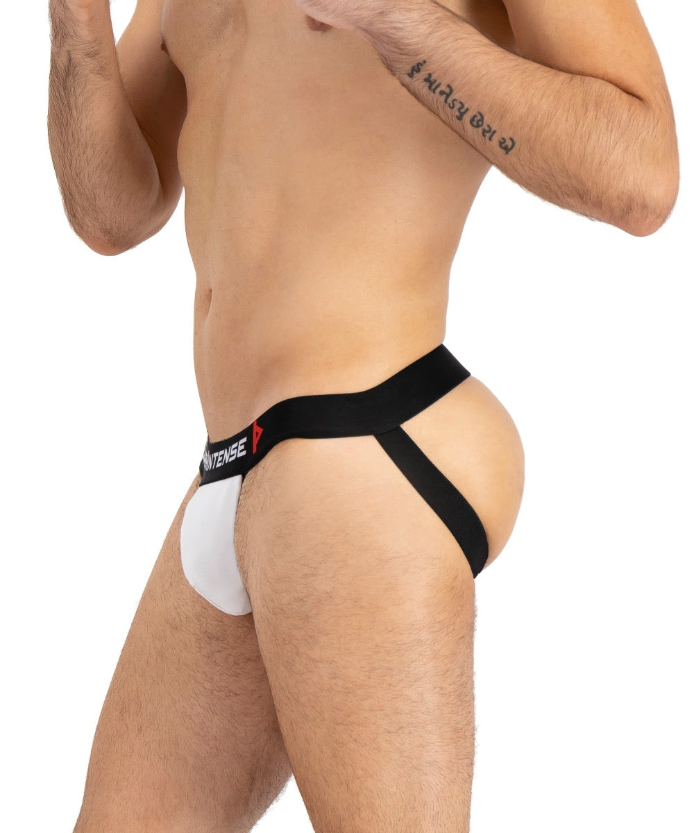 Jockstrap Blanco Y Negro